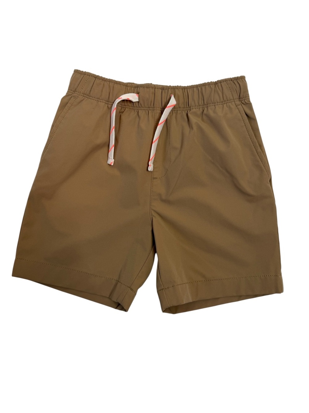 Crewcuts Performance Boys Size 7 Brown Pull On Shorts Stretch Casual